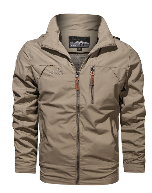 Declan - Men's Versatile Waterproof Jacket with Hood