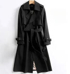 Delphine - Women's Double-Breasted Trench Coat