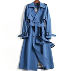 Delphine - Women's Double-Breasted Trench Coat