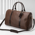 Dorian - Men's Leather-Inspired Duffle Bag with Shoulder Strap