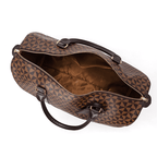 Dorian - Men's Leather-Inspired Duffle Bag with Shoulder Strap