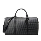 Dorian - Men's Leather-Inspired Duffle Bag with Shoulder Strap