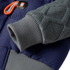 Dorian - Men's Quilted Winter Puffer Jacket with Hood