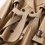 Eira - Women's Classic Double-Breasted Trench Coat