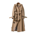 Eira - Women's Classic Double-Breasted Trench Coat