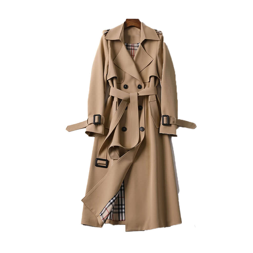 Eira - Women's Classic Double-Breasted Trench Coat