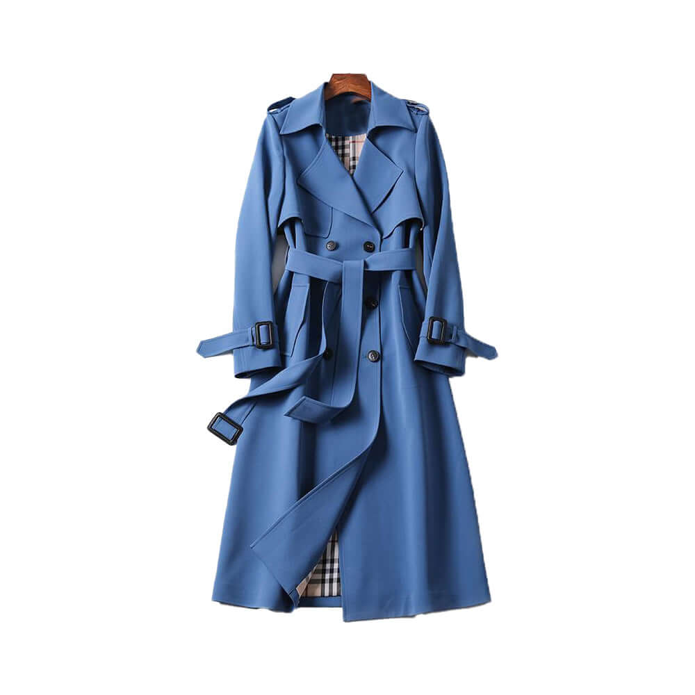 Eira - Women's Classic Double-Breasted Trench Coat