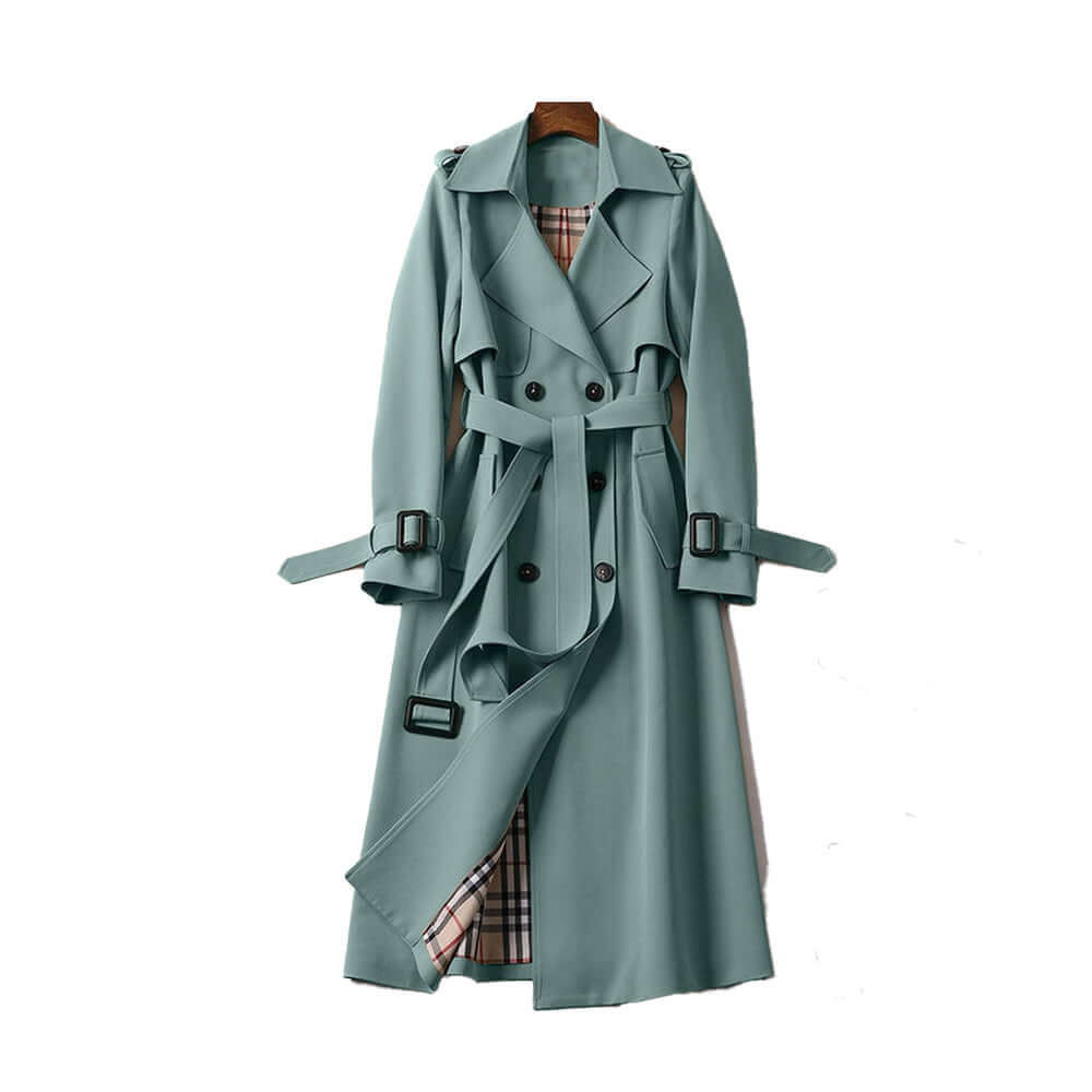Eira - Women's Classic Double-Breasted Trench Coat
