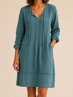 Elara | Women's Casual Long Sleeve Dress