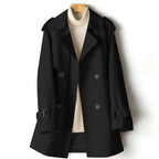 Elodie - Women's Classic Double-Breasted Trench Coat