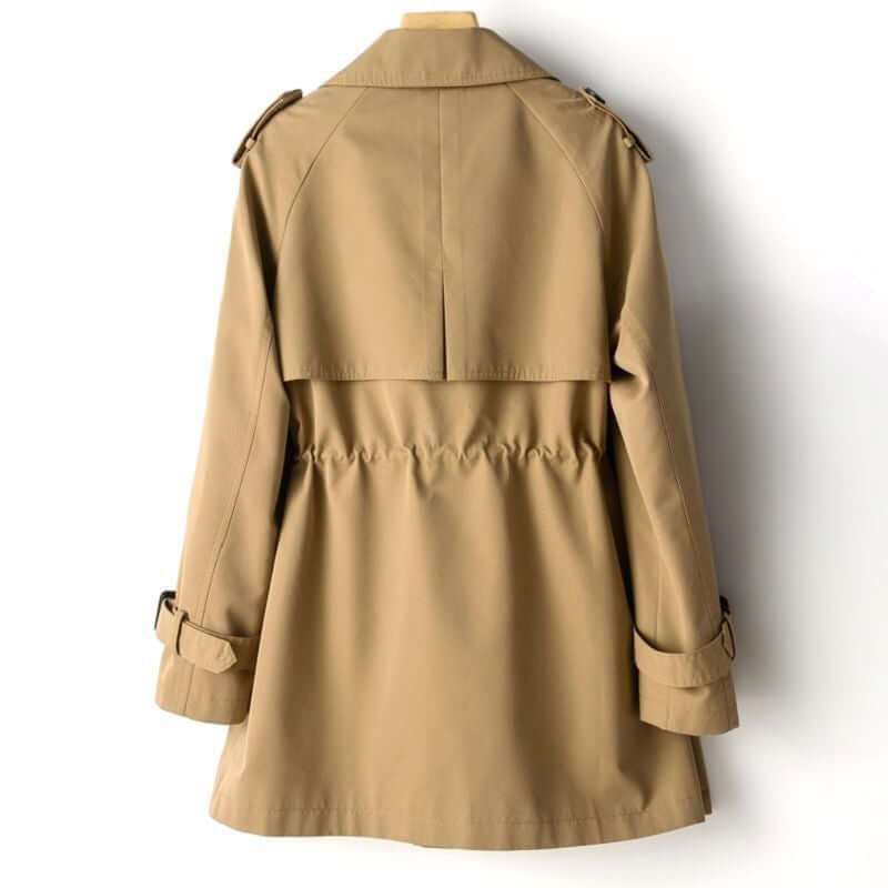 Elodie - Women's Classic Double-Breasted Trench Coat