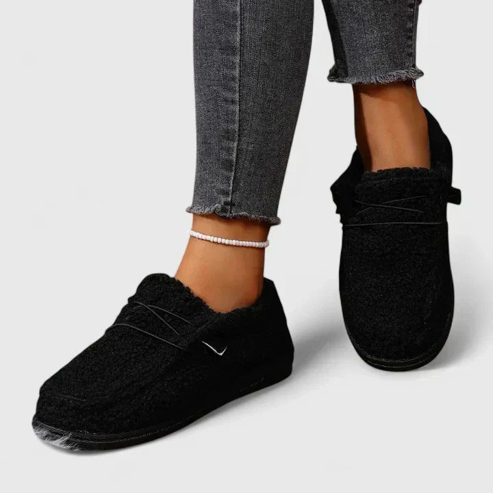 Elodie - Women's Cosy Shearling Loafers
