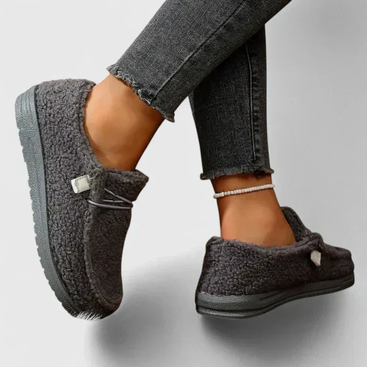 Elodie - Women's Cosy Shearling Loafers