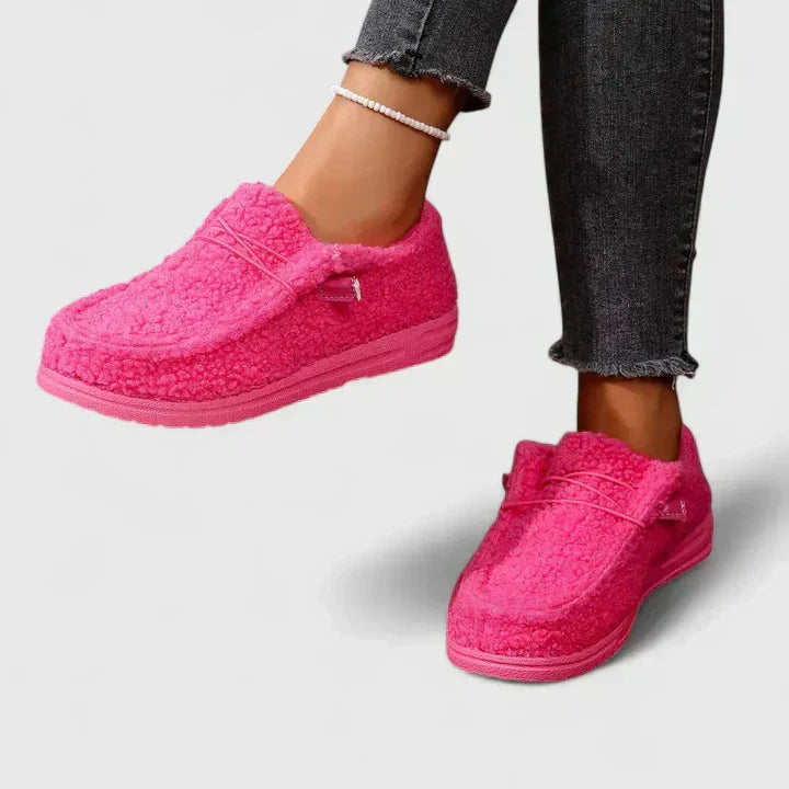 Elodie - Women's Cosy Shearling Loafers