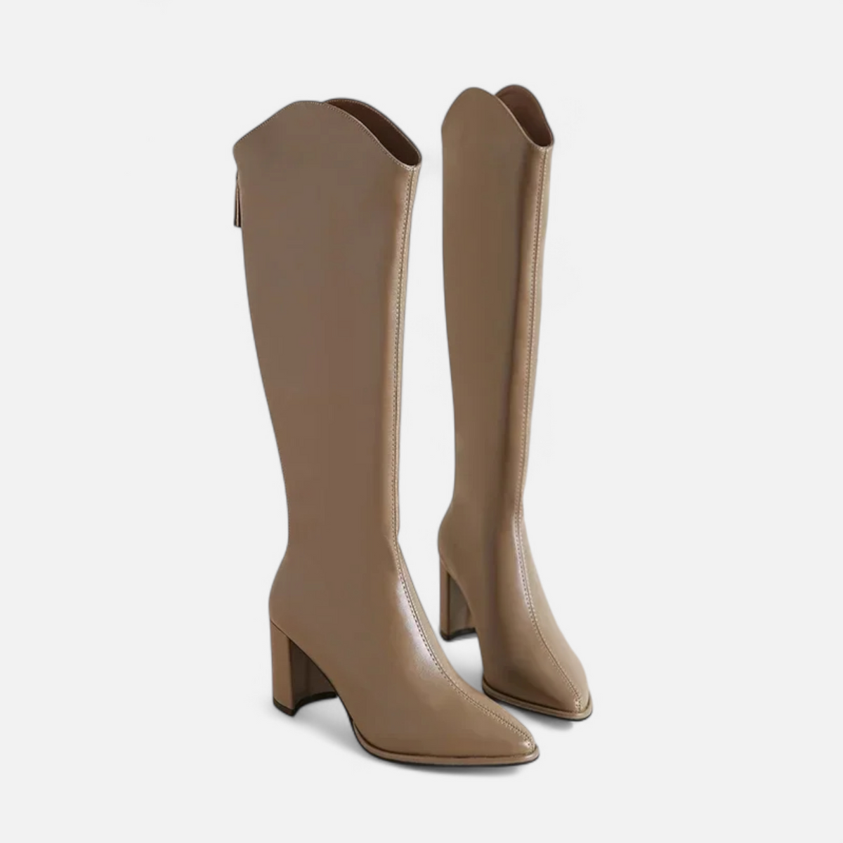 Elodie - Women's Elegant Knee High Heeled Boots