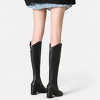 Elodie - Women's Elegant Knee High Heeled Boots