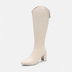 Elodie - Women's Elegant Knee High Heeled Boots