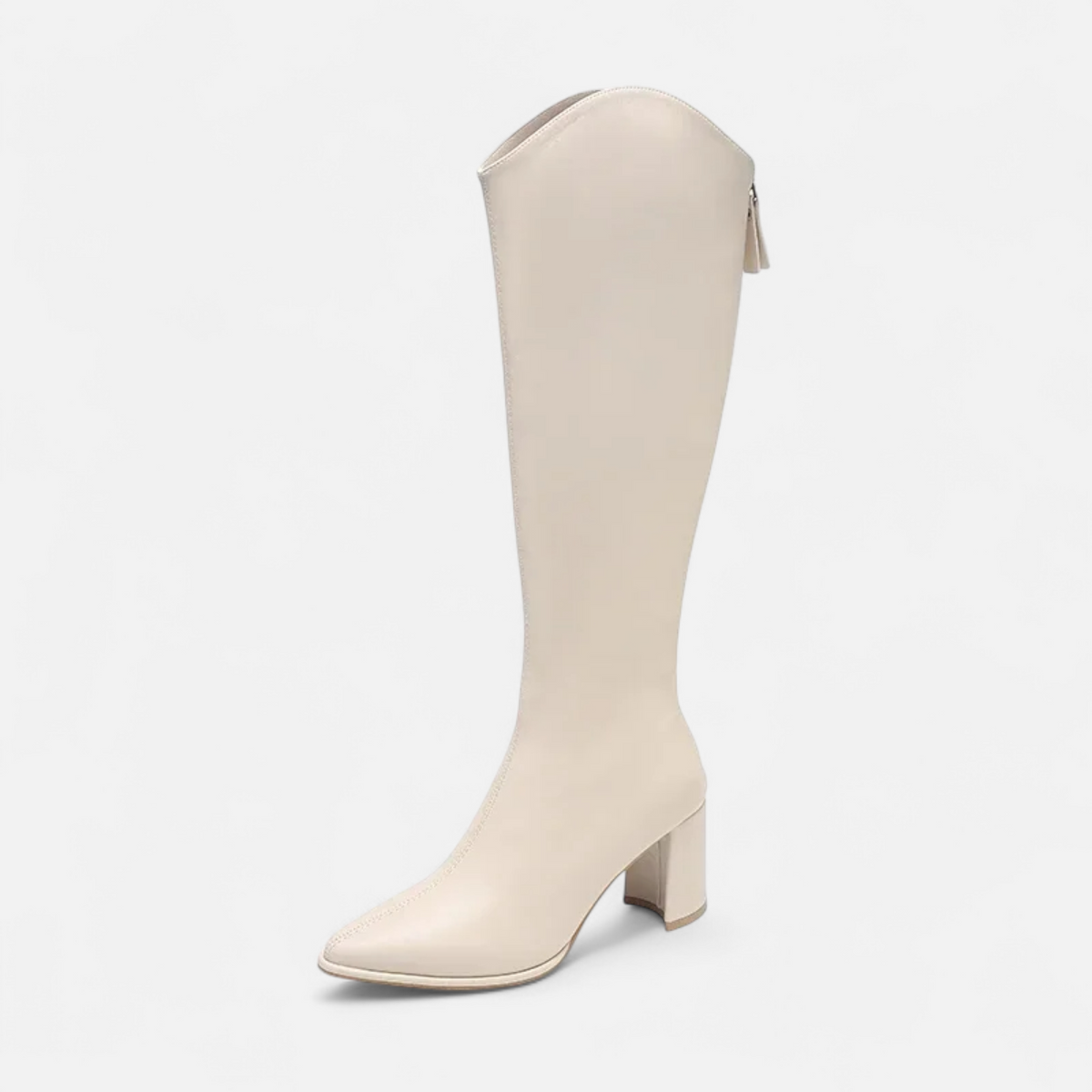 Elodie - Women's Elegant Knee High Heeled Boots