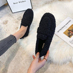 Eloise - Women's Cosy Faux Shearling Loafers
