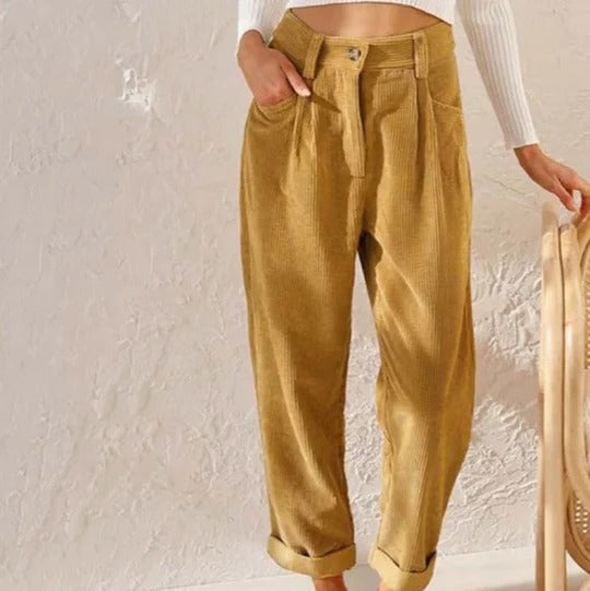 Elowen - Women's Casual Wide Leg Trousers