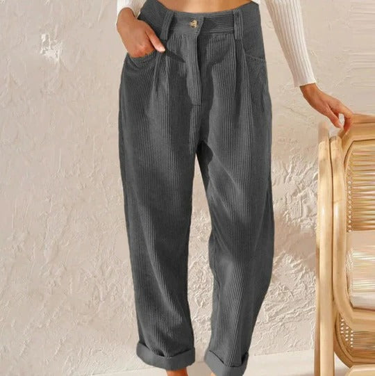 Elowen - Women's Casual Wide Leg Trousers