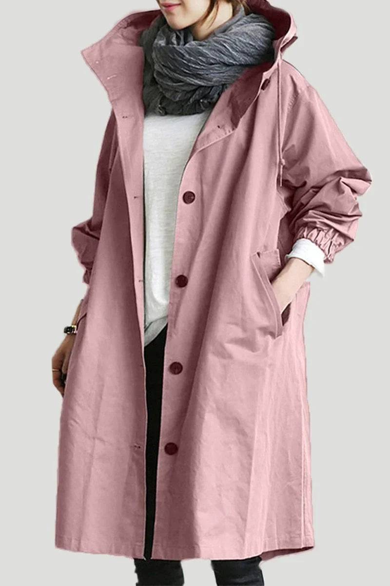 Elowen - Women's Versatile Waterproof Trench Coat