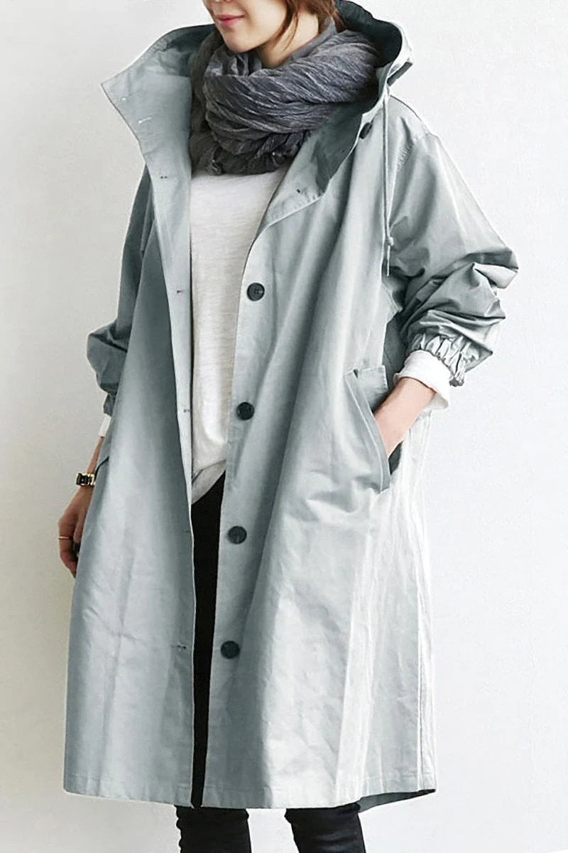 Elowen - Women's Versatile Waterproof Trench Coat