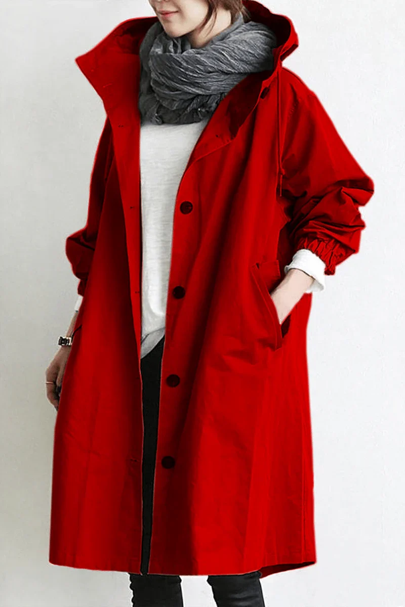 Elowen - Women's Versatile Waterproof Trench Coat