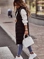 Eowyn - Women's Chic Longline Knit Puffer Jacket