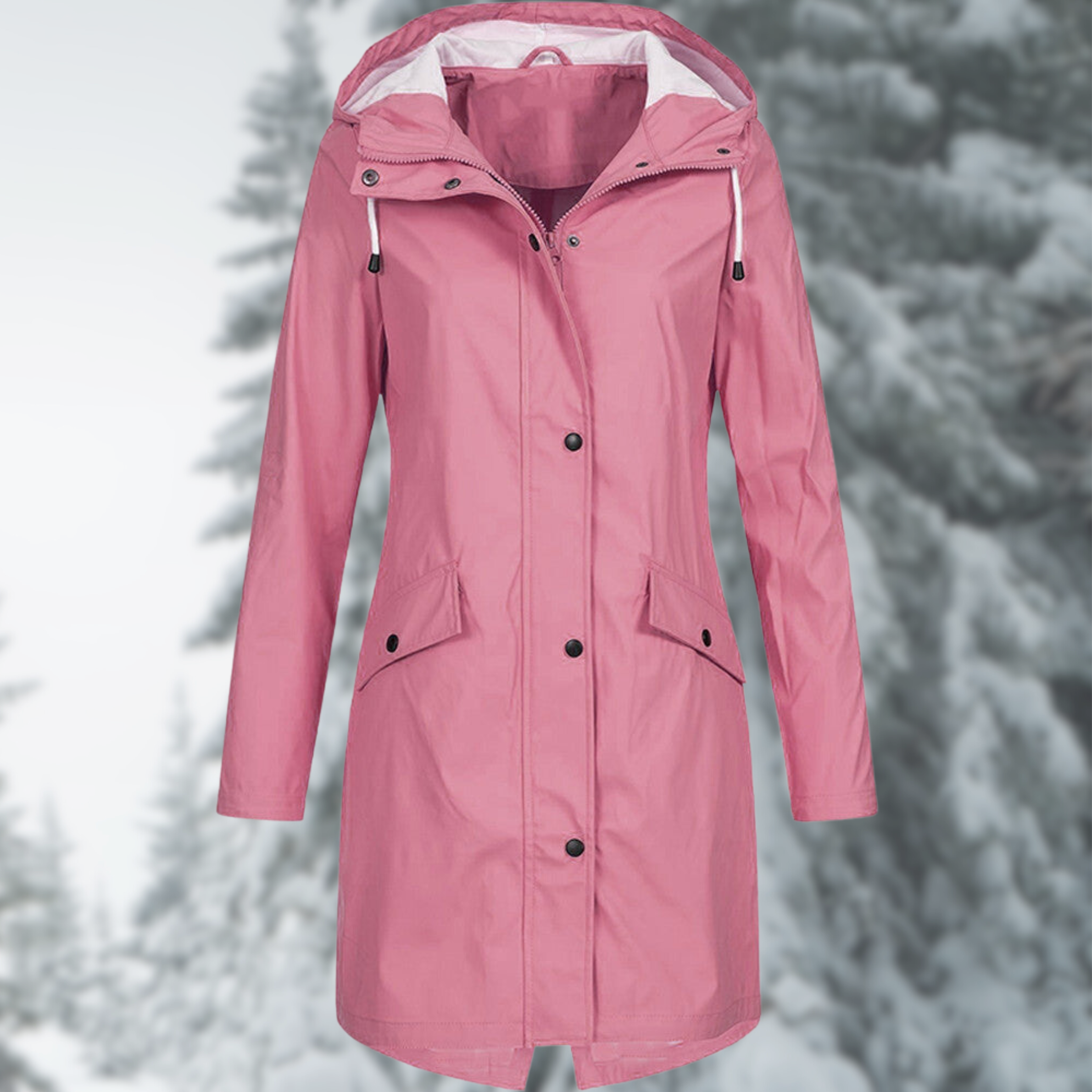 Estelle - Women's Waterproof Jacket with Hood