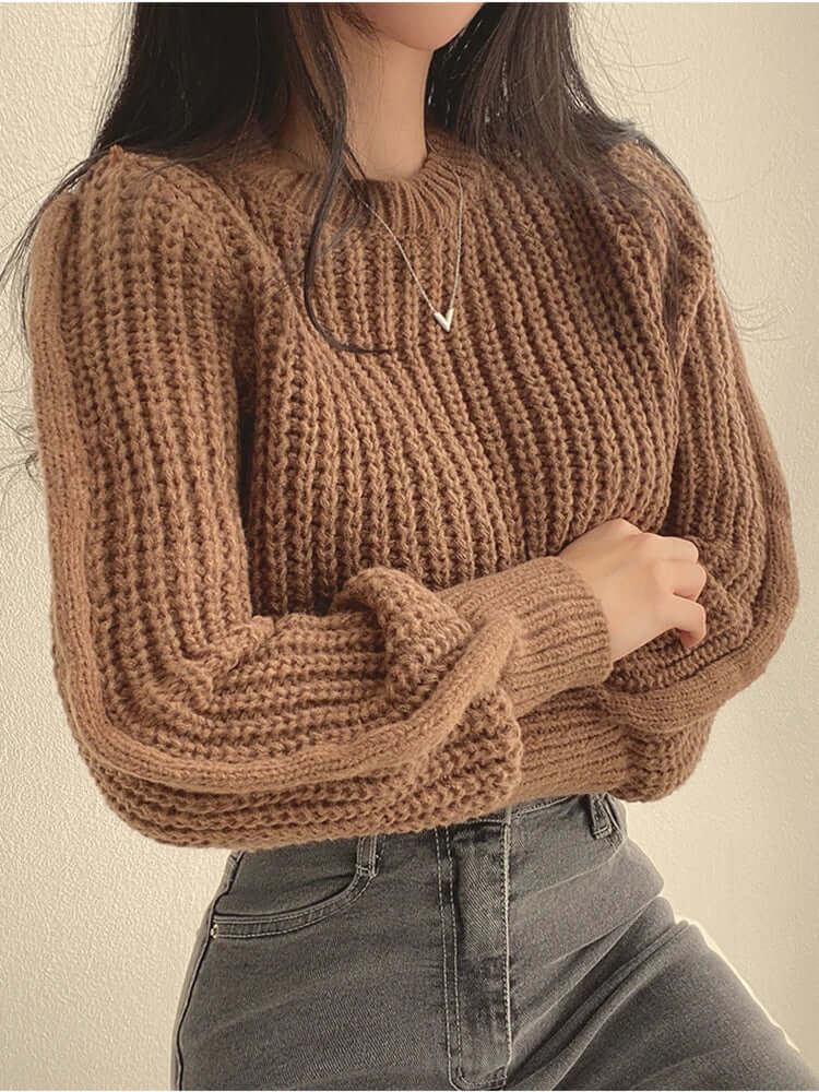 Evangeline - Women's Cosy Knitted Jumper