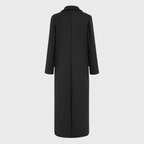 Evelina - Women's Chic Double-Breasted Longline Coat