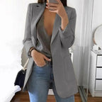 Faye - Women's Chic Longline Blazer