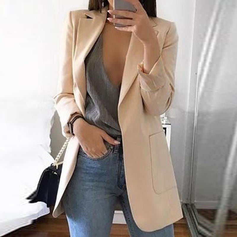 Faye - Women's Chic Longline Blazer