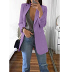 Faye - Women's Chic Longline Blazer