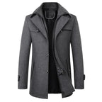 Finn - Men's Classic Double-Breasted Trench Coat