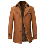 Finn - Men's Classic Double-Breasted Trench Coat