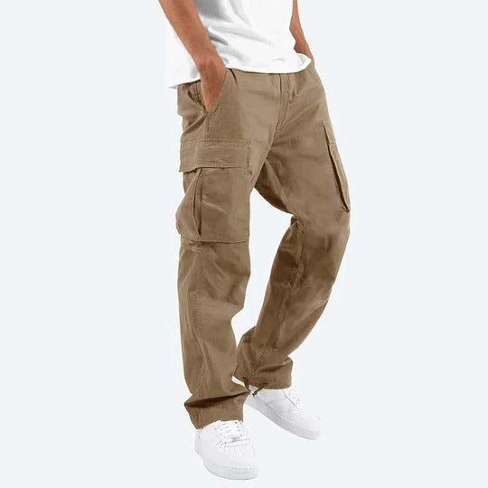 Finn - Men's Relaxed Fit Cargo Trousers
