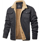 Finn - Men's Sherpa Lined Bomber Jacket