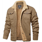 Finn - Men's Sherpa Lined Bomber Jacket