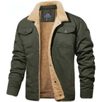 Finn - Men's Sherpa Lined Bomber Jacket