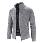 Finn - Men's Zip-Up Knitted Cardigan