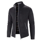 Finn - Men's Zip-Up Knitted Cardigan