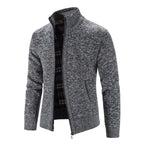 Finn - Men's Zip-Up Knitted Cardigan