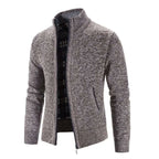 Finn - Men's Zip-Up Knitted Cardigan