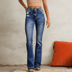 Freya - Women's Stylish Bootcut Denim Jeans