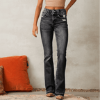 Freya - Women's Stylish Bootcut Denim Jeans