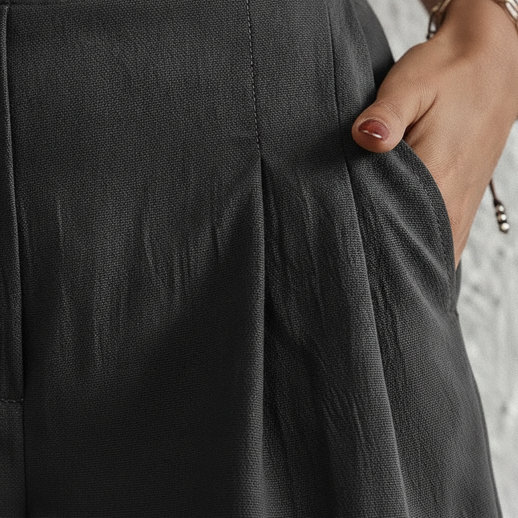 Freya - Women's Stylish Pleated Shorts