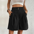 Freya - Women's Stylish Pleated Shorts
