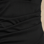 Giselle - Women's Elegant Party Dress with Pleat Detail